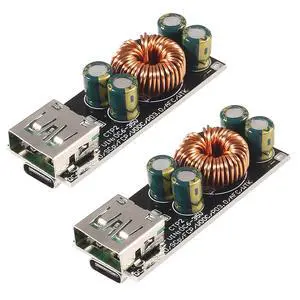 60W 6-35V DC to USB Type C PD 3.0 QC4 Type A QC3.0 DC Fast Charge 12V 24V Step-Down Power Module USB Type-C Mobile Phone Quick Charge Adapter (2pcs) 60W 6-35V DC to USB Type C PD 3.0 QC4 Type A QC3.0 DC Fast Charge 12V 24V Step-Down Power Module USB Type-C Mobile Phone Quick Charge Adapter (2pcs)