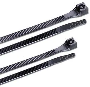 10097UVL Nylon Cable Tie Assortment, 4 in. & 8 in., Black 10097UVL Nylon Cable Tie Assortment, 4 in. & 8 in., Black