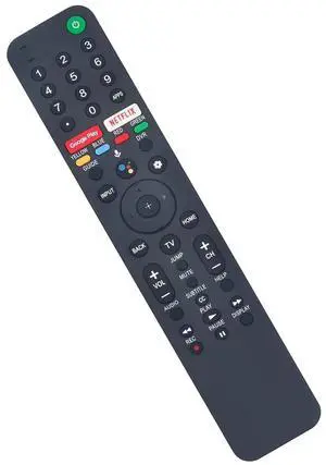 RMF-TX500U Voice Remote for All Sony TV, Replacement Remote for All Sony LCD LED HDTV Smart TV with Google Play, Netflix Buttons RMF-TX500U Voice Remote for All Sony TV, Replacement Remote for All Sony LCD LED HDTV Smart TV with Google Play, Netflix Buttons