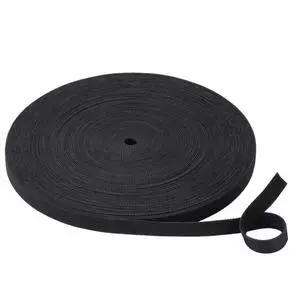 Cable Ties Reusable Straps Cable Wire Management Roll Black Fastening Double Sided Hook and Loop Tape (1/2inch) Cable Ties Reusable Straps Cable Wire Management Roll Black Fastening Double Sided Hook and Loop Tape (1/2inch)