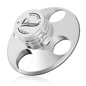 STB-01 LP Vinyl Turntables Metal Disc Stabilizer Record Weight HiFi (Silver) STB-01 LP Vinyl Turntables Metal Disc Stabilizer Record Weight HiFi (Silver)