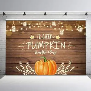 Fall Little Pumpkin Baby Shower Backdrop Baby Shower Decorations | 10x8 ft A Little Pumpkin is on The Way Background Fall Little Pumpkin Baby Shower Backdrop Baby Shower Decorations | 10x8 ft A Little Pumpkin is on The Way Background