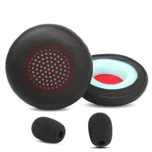 Earpads Cushion Replacement Compatible with Poly Voyager 4310 UC/Voyager 4320 UC/Voyager Focus UC B825/Voyager Focus 2 UC USB-A/Plantronics Poly Blackwire 5220/5210/5200/7225 Headsets Earpads Cushion Replacement Compatible with Poly Voyager 4310 UC/Voyager 4320 UC/Voyager Focus UC B825/Voyager Focus 2 UC USB-A/Plantronics Poly Blackwire 5220/5210/5200/7225 Headsets