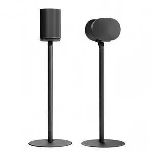 Speaker Stand Pair, Only Compatible with Sonos Era 100 and 300, Black | 22 LBS Capacity, 28.1" Fixed Height, Metal Base, Bookshelf Speaker Stands for Sonos Era Speakers, 1 Pair, Black Speaker Stand Pair, Only Compatible with Sonos Era 100 and 300, Black | 22 LBS Capacity, 28.1" Fixed Height, Metal Base, Bookshelf Speaker Stands for Sonos Era Speakers, 1 Pair, Black