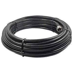 SC-400 Ultra Low-Loss Coax Cable with N-Male Connectors - 20' - Black SC-400 Ultra Low-Loss Coax Cable with N-Male Connectors - 20' - Black