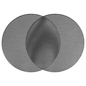 Universal 5.5 Inch Speaker Grills Mesh for Audio Subwoofer Black | 152x6.5mm Grille without Frame, Pack of 2 Universal 5.5 Inch Speaker Grills Mesh for Audio Subwoofer Black | 152x6.5mm Grille without Frame, Pack of 2