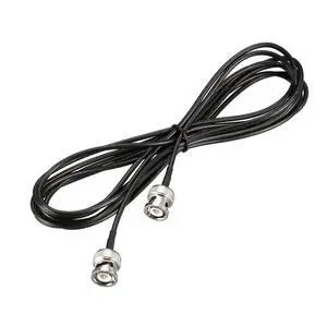 BNC Male to Male Coaxial Jumper Cable 50 ohm 10 feet RG174 BNC Male to Male Coaxial Jumper Cable 50 ohm 10 feet RG174
