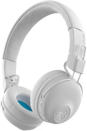Studio Wireless On-Ear Headphones, White, 30+ Hour Bluetooth 5 Playtime, EQ3 Sound, Ultra-Plush Faux Leather & Cloud Foam Cushions, Track and Volume Controls Studio Wireless On-Ear Headphones, White, 30+ Hour Bluetooth 5 Playtime, EQ3 Sound, Ultra-Plush Faux Leather & Cloud Foam Cushions, Track and Volume Controls