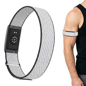 Nylon Loop Compatible with Amazfit Helio Strap Band, Soft Bicep Band Breathable Sport Wristband, Hook & Loop Armband with Top Cover Design Nylon Loop Compatible with Amazfit Helio Strap Band, Soft Bicep Band Breathable Sport Wristband, Hook & Loop Armband with Top Cover Design