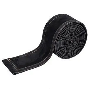 11.5ft Leather TIG MIG Welding Torch Lead Cable Cover Sleeve | Flame-retardant split leather,heavy-duty Kevlar stitching,hook and loop fastener,fits plasma cutters and tech hoses 11.5ft Leather TIG MIG Welding Torch Lead Cable Cover Sleeve | Flame-retardant split leather,heavy-duty Kevlar stitching,hook and loop fastener,fits plasma cutters and tech hoses