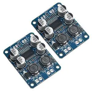 2Pcs TPA3118 Single Channel Digital Audio Power Amplifier Board Module 1X60W DC 12V-24V Converter for Audio System DIY Speakers 2Pcs TPA3118 Single Channel Digital Audio Power Amplifier Board Module 1X60W DC 12V-24V Converter for Audio System DIY Speakers