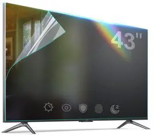 Glare TV Screen Film,Anti Glare Film for TV 43 Inch Blue Light Filter 43 Inch TV Glare Stopper Glare TV Screen Protector Outdoor Reduce Screen Glare Reflection and Blue Light Glare TV Screen Film,Anti Glare Film for TV 43 Inch Blue Light Filter 43 Inch TV Glare Stopper Glare TV Screen Protector Outdoor Reduce Screen Glare Reflection and Blue Light