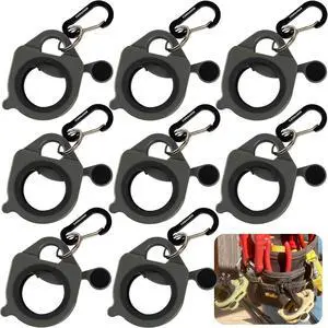 Zip Tie Holder Cable Tie Holder Heavy-Duty Colored Upgraded for Tool Belt Organized Strong Efficient for Electrician Tool Storage Reusable Portable 8 Pack (Grey) Zip Tie Holder Cable Tie Holder Heavy-Duty Colored Upgraded for Tool Belt Organized Strong Efficient for Electrician Tool Storage Reusable Portable 8 Pack (Grey)