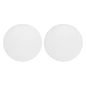 Universal 7 Inch Speaker Grills Cover Without Frame, White Metal Speaker Grills Mesh Subwoofer Mesh Cover Guard Protector for Car Home Audio, Pack of 2 Universal 7 Inch Speaker Grills Cover Without Frame, White Metal Speaker Grills Mesh Subwoofer Mesh Cover Guard Protector for Car Home Audio, Pack of 2