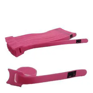CableLock Cable Ties - 50 Pack - 8 Inch Reusable Cord Organizers - Clean Cable Management for Gaming and Home Office (Pink) CableLock Cable Ties - 50 Pack - 8 Inch Reusable Cord Organizers - Clean Cable Management for Gaming and Home Office (Pink)