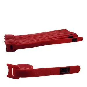 CableLock Cable Ties - 50 Pack - 8 Inch Reusable Cord Organizers - Clean Cable Management for Gaming and Home Office (Red) CableLock Cable Ties - 50 Pack - 8 Inch Reusable Cord Organizers - Clean Cable Management for Gaming and Home Office (Red)