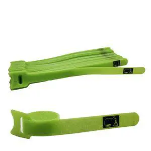CableLock Cable Ties - 50 Pack - 8 Inch Reusable Cord Organizers - Clean Cable Management for Gaming and Home Office (Green) CableLock Cable Ties - 50 Pack - 8 Inch Reusable Cord Organizers - Clean Cable Management for Gaming and Home Office (Green)