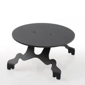 Multi-Functional Metal Stand for Desktop Black Sand Effect Speaker Desktop Speaker Mount Stands Mini Plant Holder (Round) Multi-Functional Metal Stand for Desktop Black Sand Effect Speaker Desktop Speaker Mount Stands Mini Plant Holder (Round)