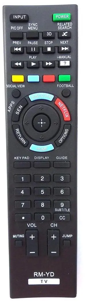 Universal Remote for Sony TV KDL-60W850B XBR-55X850B XBR-55X900B XBR65X850B XBR-65X850B XBR65X900B XBR65X950B XBR70X850B XBR79X900B XBR85X950B KDL55W800B Universal Remote for Sony TV KDL-60W850B XBR-55X850B XBR-55X900B XBR65X850B XBR-65X850B XBR65X900B XBR65X950B XBR70X850B XBR79X900B XBR85X950B KDL55W800B