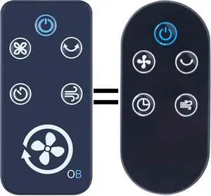 Remote Control for OmniBreeze 3333004 Tower Fan 40 in Breeze DC2018 Remote Control for OmniBreeze 3333004 Tower Fan 40 in Breeze DC2018