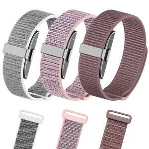 3 Pack Nylon Loop Bands for Hume Band Replacement Strap for Hume Band 1.0 | Hand Washable and Quick-drying, Soft Breathable Adjustable Wristband for Hume Health Band Fitness Tracker, Hook Loop Band 3 Pack Nylon Loop Bands for Hume Band Replacement Strap for Hume Band 1.0 | Hand Washable and Quick-drying, Soft Breathable Adjustable Wristband for Hume Health Band Fitness Tracker, Hook Loop Band