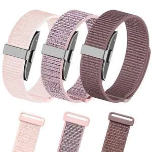 3 Pack Nylon Loop Bands for Hume Band Replacement Strap for Hume Band 1.0 | Hand Washable and Quick-drying, Soft Breathable Adjustable Wristband for Hume Health Band Fitness Tracker, Hook Loop Band 3 Pack Nylon Loop Bands for Hume Band Replacement Strap for Hume Band 1.0 | Hand Washable and Quick-drying, Soft Breathable Adjustable Wristband for Hume Health Band Fitness Tracker, Hook Loop Band