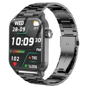Compatible with TRAUSI Smart Watches Bands, Quick Release Stainless Steel Metal Replacement Straps Compatible with TRAUSI TG08 1.83" HD Smart Watches Compatible with TRAUSI Smart Watches Bands, Quick Release Stainless Steel Metal Replacement Straps Compatible with TRAUSI TG08 1.83" HD Smart Watches