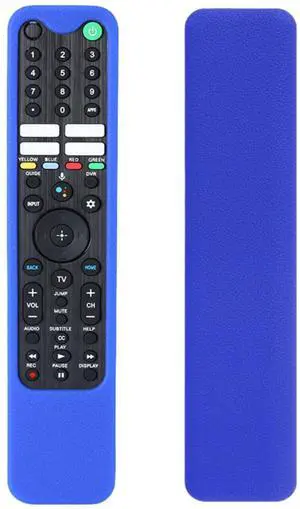 Anti-Slip Remote Case for Sony TV RMF-TX621U RMF-TX520U RMF-TX500T RMF-TX621E RMF-TX520E Remote Controller Shockproof Washable Skin-Friendly Anti-Lost Remote Cover with Loop(Blue) Anti-Slip Remote Case for Sony TV RMF-TX621U RMF-TX520U RMF-TX500T RMF-TX621E RMF-TX520E Remote Controller Shockproof Washable Skin-Friendly Anti-Lost Remote Cover with Loop(Blue)