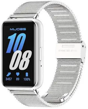 Metal Strap for Samsung Galaxy Fit 3 Stainless Steel Bracelet Replacement Wristband Metal Strap for Samsung Galaxy Fit 3 Stainless Steel Bracelet Replacement Wristband