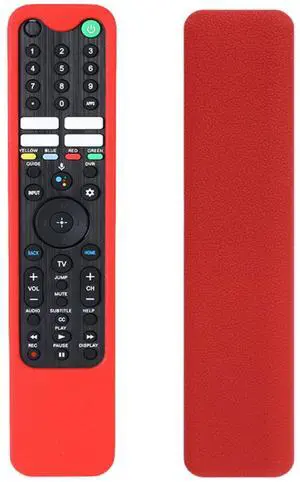 Anti-Slip Remote Case for Sony TV RMF-TX621U RMF-TX520U RMF-TX500T RMF-TX621E RMF-TX520E Remote Controller Shockproof Washable Skin-Friendly Anti-Lost Remote Cover with Loop(Red) Anti-Slip Remote Case for Sony TV RMF-TX621U RMF-TX520U RMF-TX500T RMF-TX621E RMF-TX520E Remote Controller Shockproof Washable Skin-Friendly Anti-Lost Remote Cover with Loop(Red)