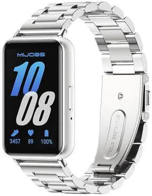 Metal Strap for Samsung Galaxy Fit 3 Stainless Steel Bracelet Replacement Wristband Metal Strap for Samsung Galaxy Fit 3 Stainless Steel Bracelet Replacement Wristband