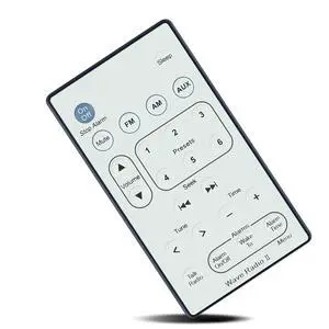 Replacement Remote Control for Bose Wave Radio II AWR1B1 AWR1B2 (White) Replacement Remote Control for Bose Wave Radio II AWR1B1 AWR1B2 (White)