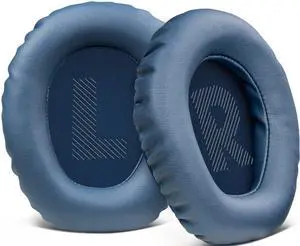 Professional Replacement Earpads Cushions for JBL Quantum 100/100X/100P/100M2 (Q100/Q100X/Q100P/Q100M2), Quantum 350 (Q350) Headphones, Ear Pads with Softer Protein Leather - Navy Blue Professional Replacement Earpads Cushions for JBL Quantum 100/100X/100P/100M2 (Q100/Q100X/Q100P/Q100M2), Quantum 350 (Q350) Headphones, Ear Pads with Softer Protein Leather - Navy Blue