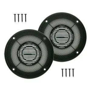 4 Inch Speaker Grill Covers Black 2Pcs Subwoofer Protector | One Piece ABS Frame Metal Mesh Speaker Guard for Audio Equipment 4 Inch Speaker Grill Covers Black 2Pcs Subwoofer Protector | One Piece ABS Frame Metal Mesh Speaker Guard for Audio Equipment