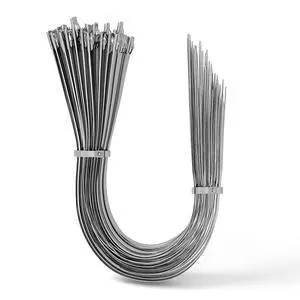 25PCS 26" Heavy Duty 304 Stainless Steel Zip Ties 220LBS Tensile, 0.3" Width, Self Locking?Metal Cable Zip Ties for Exhaust Wrap, Fencing, Pipes & Outdoor Use 25PCS 26" Heavy Duty 304 Stainless Steel Zip Ties 220LBS Tensile, 0.3" Width, Self Locking?Metal Cable Zip Ties for Exhaust Wrap, Fencing, Pipes & Outdoor Use