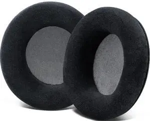 Velour Professional Replacement Earpads Cushions for AKG K701, K702, Q701, Q702, K601, K612, K712 Headphones, Ear Pads with Softer Velour, High-Density Foam - Black Velour Professional Replacement Earpads Cushions for AKG K701, K702, Q701, Q702, K601, K612, K712 Headphones, Ear Pads with Softer Velour, High-Density Foam - Black