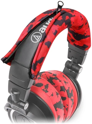 BandZ V2 - Headband Cover for Audio Technica ATH M50X & M50XBT Made by Wicked Cushions Also fits ATH M50, M40X & More, Machine Washable, No More Flaking Leather Red Camo BandZ V2 - Headband Cover for Audio Technica ATH M50X & M50XBT Made by Wicked Cushions Also fits ATH M50, M40X & More, Machine Washable, No More Flaking Leather Red Camo
