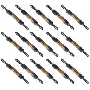 15-Pack Fiber Optic Quick Connector Mechanical Splice for 0.25mm Bare Fiber & 0.9mm Fiber Pigtail 15-Pack Fiber Optic Quick Connector Mechanical Splice for 0.25mm Bare Fiber & 0.9mm Fiber Pigtail