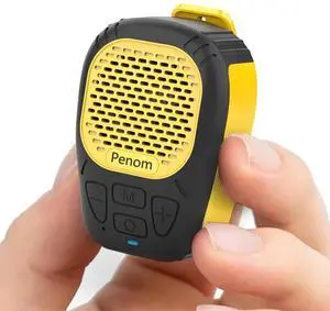 Wearable Bluetooth Speaker,Clip on Wireless Jobsite Water-Resistant Portable Speaker, Built in Mic for Hands-Free/Call, Suitable for Indoor & Outdoor Use Update Version Yellow Wearable Bluetooth Speaker,Clip on Wireless Jobsite Water-Resistant Portable Speaker, Built in Mic for Hands-Free/Call, Suitable for Indoor & Outdoor Use Update Version Yellow