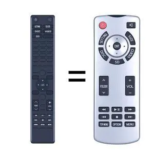 Remote Control for Toyota 2014-2018 Highlander Sequoia Rear DVD | 86170-34030 Remote Control for Toyota 2014-2018 Highlander Sequoia Rear DVD | 86170-34030
