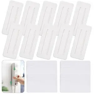 Self Adhesive Power Strip Holder 10 Pack - No Drill Extension Block Wall Mount Fixator - Easy to Install Sliding Design - for Home, Kitchen, Office - Attaches to Wood, Plastic, Metal, Ceramic Self Adhesive Power Strip Holder 10 Pack - No Drill Extension Block Wall Mount Fixator - Easy to Install Sliding Design - for Home, Kitchen, Office - Attaches to Wood, Plastic, Metal, Ceramic