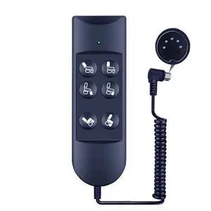 6 Button 5 Pin Lift Chair Remote Replacement fit for Home Power Recline Hand Control, for Okin, for Dewert, for Limoss, for Golden, for Catnapper 6 Button 5 Pin Lift Chair Remote Replacement fit for Home Power Recline Hand Control, for Okin, for Dewert, for Limoss, for Golden, for Catnapper