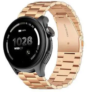 Compatible with Cubitt Viva Pro Smart Watch Band, Quick Release Stainless Steel Metal Replacement Strap Bracelet Compatible for Cubitt Viva Pro, Viva, Aura Pro 2, 1 / Aura 2, 1 / Terra Smart Watch Compatible with Cubitt Viva Pro Smart Watch Band, Quick Release Stainless Steel Metal Replacement Strap Bracelet Compatible for Cubitt Viva Pro, Viva, Aura Pro 2, 1 / Aura 2, 1 / Terra Smart Watch