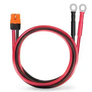 XT60i to O Ring Terminal Cable 10 AWG 5FT XT60i Female to O Ring Connector XT60i-F Extension Cable for Portable Power Station Solar Generator XT60i to O Ring Terminal Cable 10 AWG 5FT XT60i Female to O Ring Connector XT60i-F Extension Cable for Portable Power Station Solar Generator