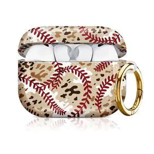 Compatible with AirPod Pro 3 Case 2025,Shockproof Hard Protective Case,Wireless Charging Compatible, Trendy Elegant Design Cover for Women Men(Baseball Stitch Leopard) Compatible with AirPod Pro 3 Case 2025,Shockproof Hard Protective Case,Wireless Charging Compatible, Trendy Elegant Design Cover for Women Men(Baseball Stitch Leopard)