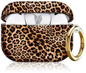 Compatible with AirPod Pro 3 Case 2025,Shockproof Hard Protective Case,Wireless Charging Compatible, Trendy Elegant Design Cover for Women Men(Leopard Texture Background) Compatible with AirPod Pro 3 Case 2025,Shockproof Hard Protective Case,Wireless Charging Compatible, Trendy Elegant Design Cover for Women Men(Leopard Texture Background)