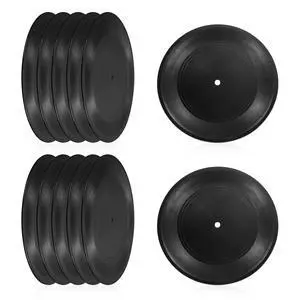 Blank Vinyl Records, 7 Inch 20 Pack CD Fake Vinyl Records for Wall Aesthetic Decor, Decorative Records for Roll Music Room Rock Party DIY Decoration, Black Blank Vinyl Records, 7 Inch 20 Pack CD Fake Vinyl Records for Wall Aesthetic Decor, Decorative Records for Roll Music Room Rock Party DIY Decoration, Black