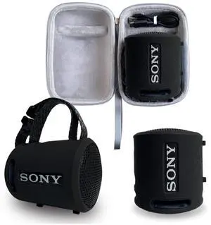 Protective Case for Sony SRS-XB100/XB13 Bluetooth Speaker | Silicone Cover and Hard Carrying Case for SRS-XB13/XB100 Speaker Accessories Protective Case for Sony SRS-XB100/XB13 Bluetooth Speaker | Silicone Cover and Hard Carrying Case for SRS-XB13/XB100 Speaker Accessories