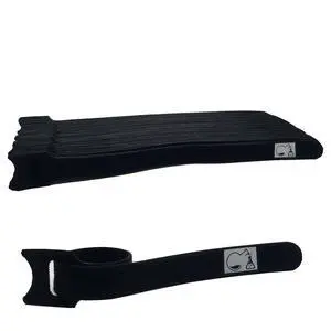 CableLock Cable Ties - 50 Pack - 8 Inch Reusable Cord Organizers - Clean Cable Management for Gaming and Home Office (Black) CableLock Cable Ties - 50 Pack - 8 Inch Reusable Cord Organizers - Clean Cable Management for Gaming and Home Office (Black)