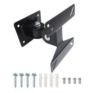 Wall Mount TV Monitor Bracket with Tilts and Extends for Most 14-27 Inch LED LCD OLED Screens,75 100 VESA Compatible,Max 40lb Capacity (14''-24'') Wall Mount TV Monitor Bracket with Tilts and Extends for Most 14-27 Inch LED LCD OLED Screens,75 100 VESA Compatible,Max 40lb Capacity (14''-24'')